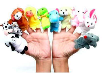 Finger puppet - assorted